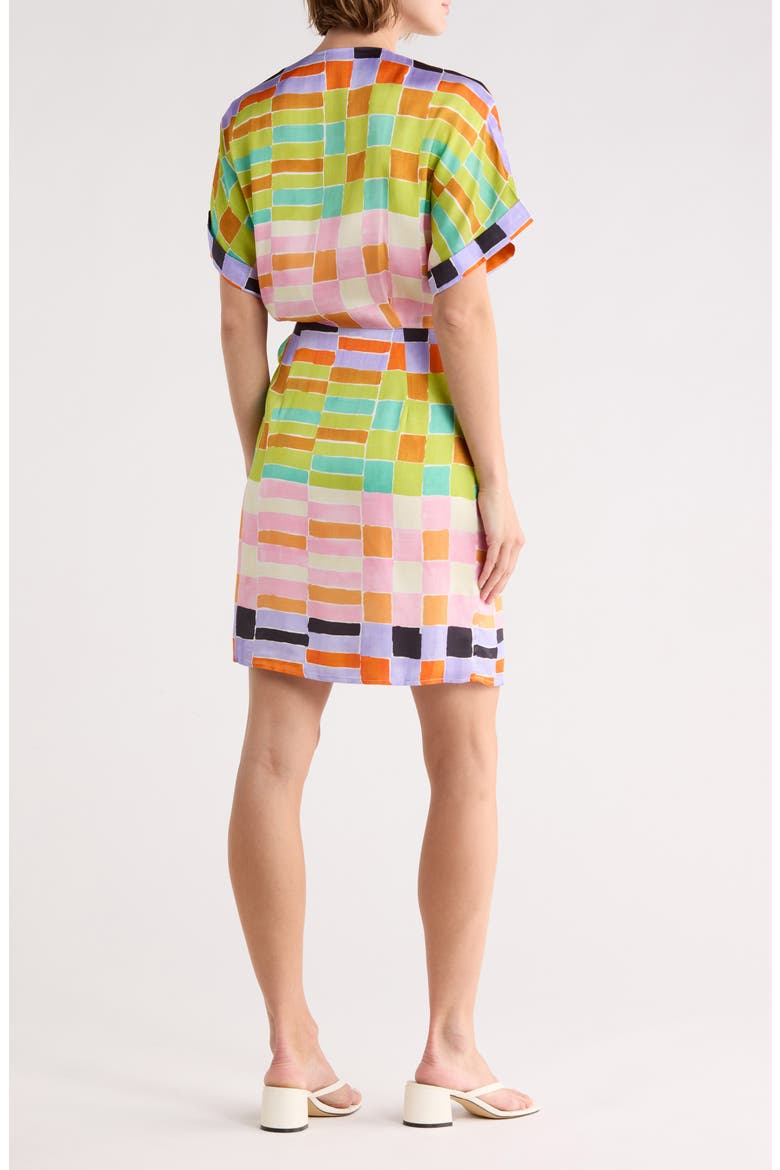 Lois Woven Dress, Alternate, color, HOT PALETTE