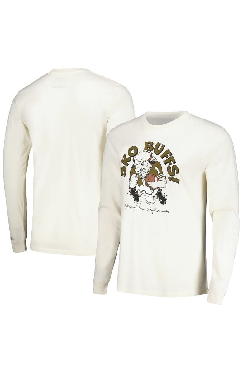 HOMEFIELD Men's Homefield Cream Colorado Buffaloes Long Sleeve T-Shirt, Main, color, Cream