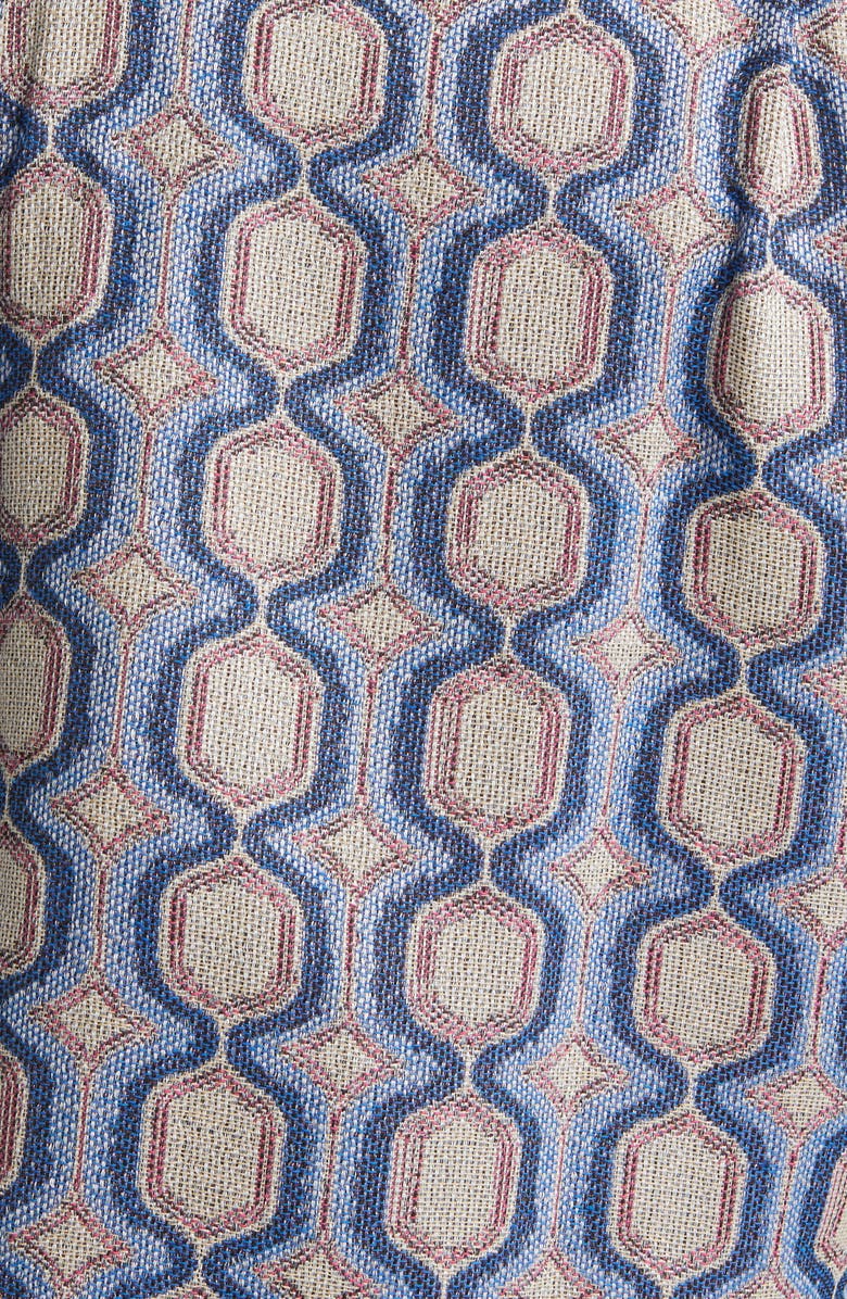 Corridor Mosaic Cotton Blend Military Jacket, Alternate, color, 