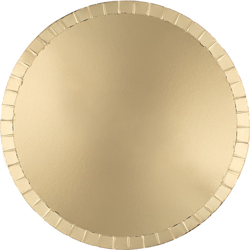 Jollity & Co Shade Collection Dessert Plates In Gild