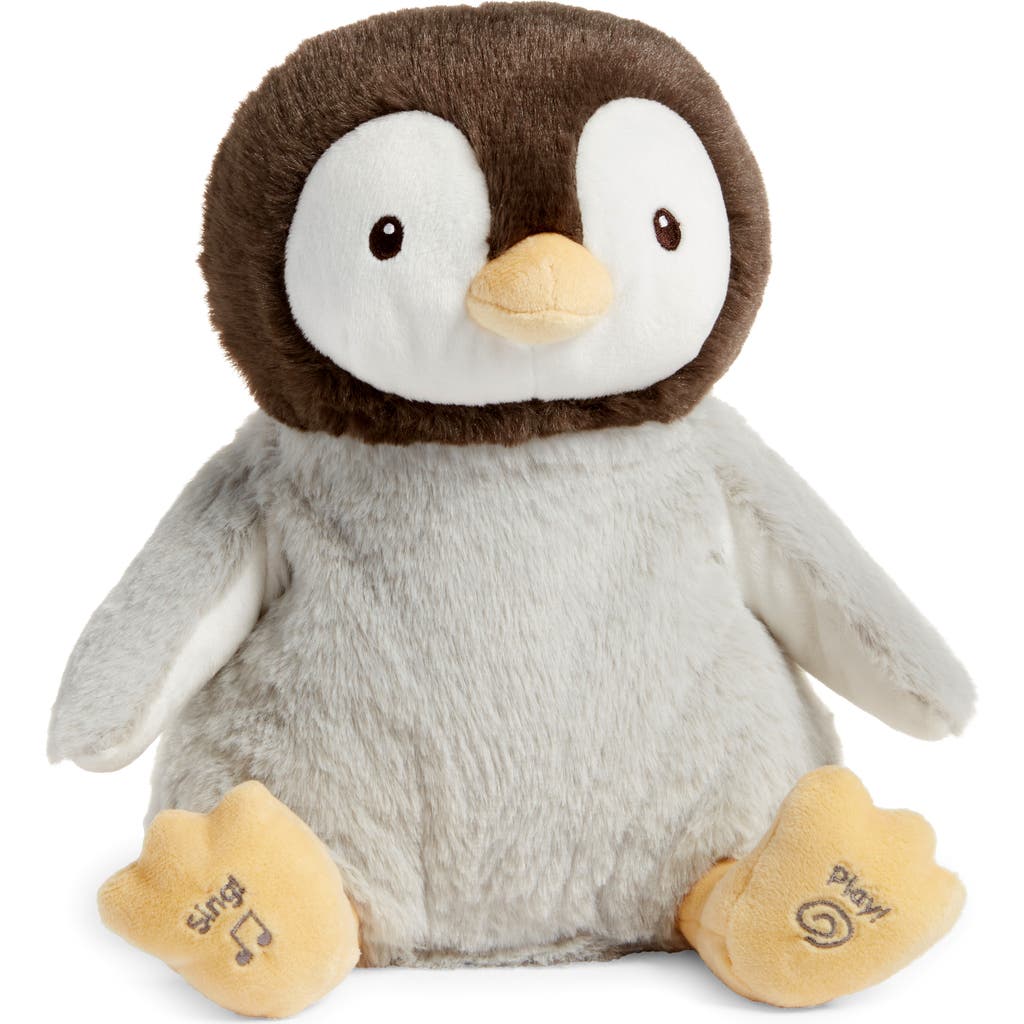 Gund Spin Master Kissy the Penguin Stuffed Animal in Grey  product