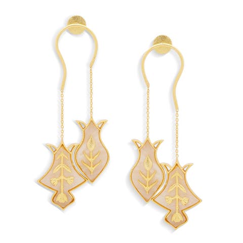 Hamsa Earrings