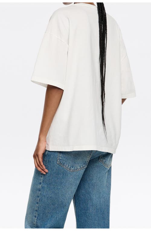 Bimba Y Lola Oversize Logo T-shirt In Multi