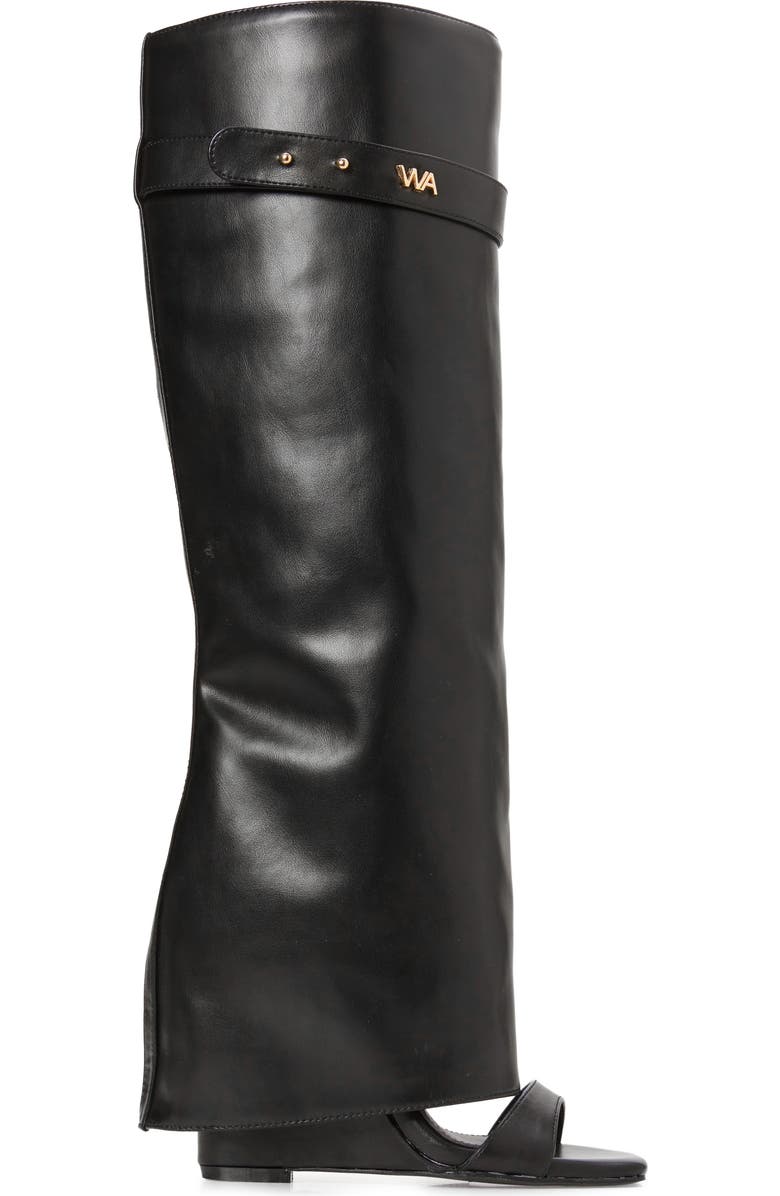 AZALEA WANG Marietta Knee High Sandal, Alternate, color,