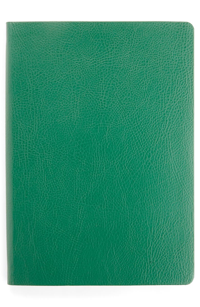 ROYCE New York Leather Bound Journal, Alternate, color, Green