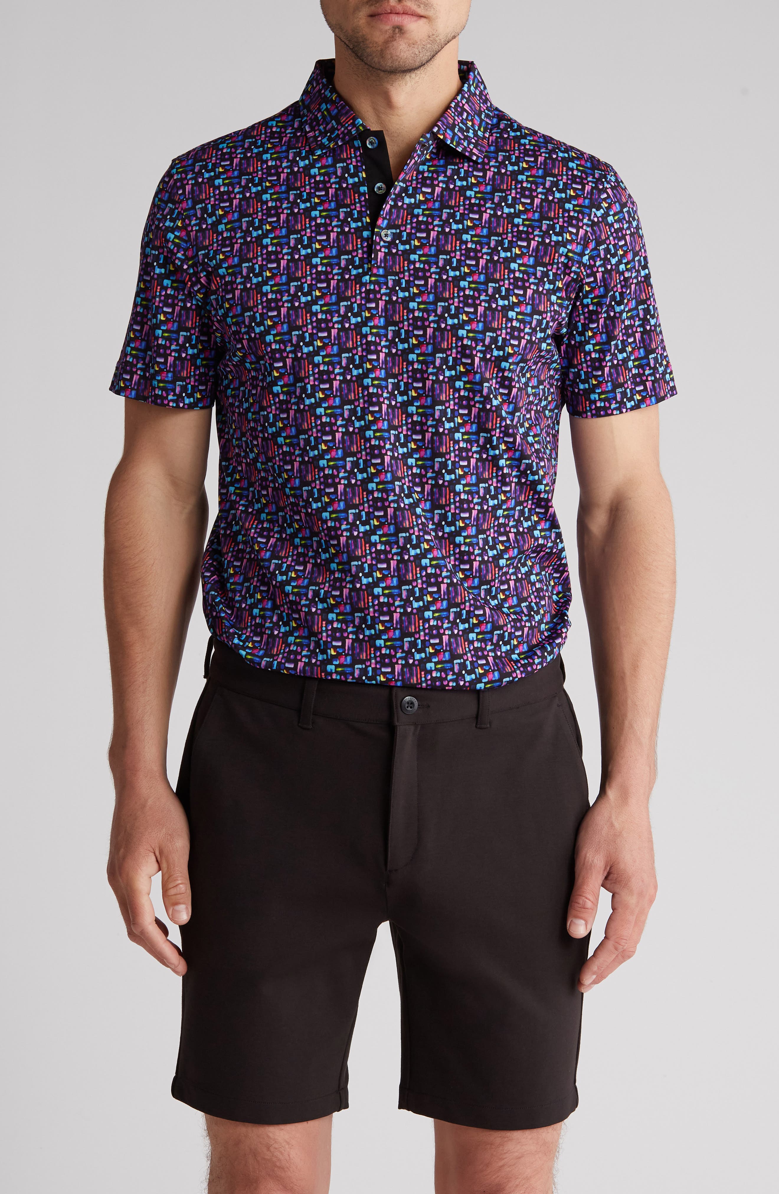 Bugatchi Short Sleeve Polo