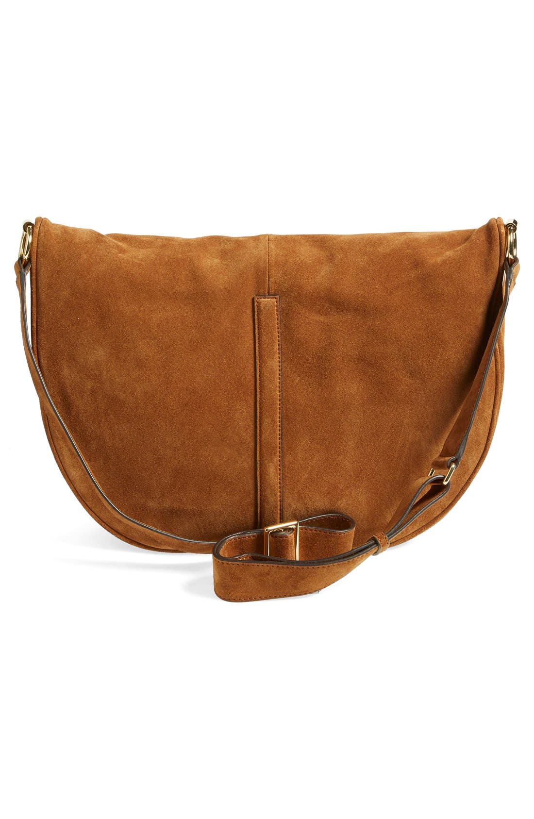 Elizabeth and James 'Scott' Suede Crossbody Bag, Alternate, color, 