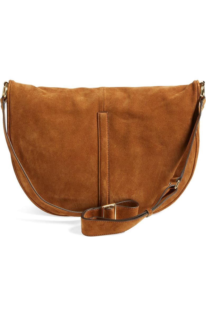Elizabeth and James 'Scott' Suede Crossbody Bag, Alternate, color,