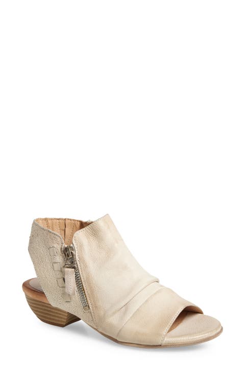 Carla Peep Toe Bootie (Women)