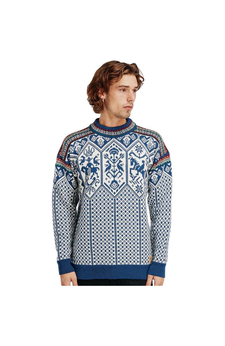 Dale of Norway 1994 Sweater - Men's, Main, color, Indigo/Mustard/Bottle Green