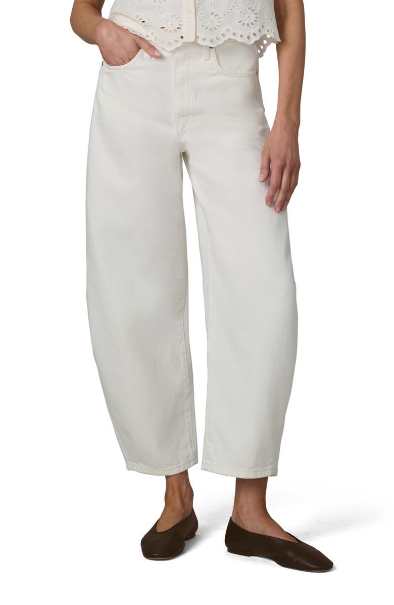 Joe's The Billie Barrel Leg Jeans, Main, color, Milk