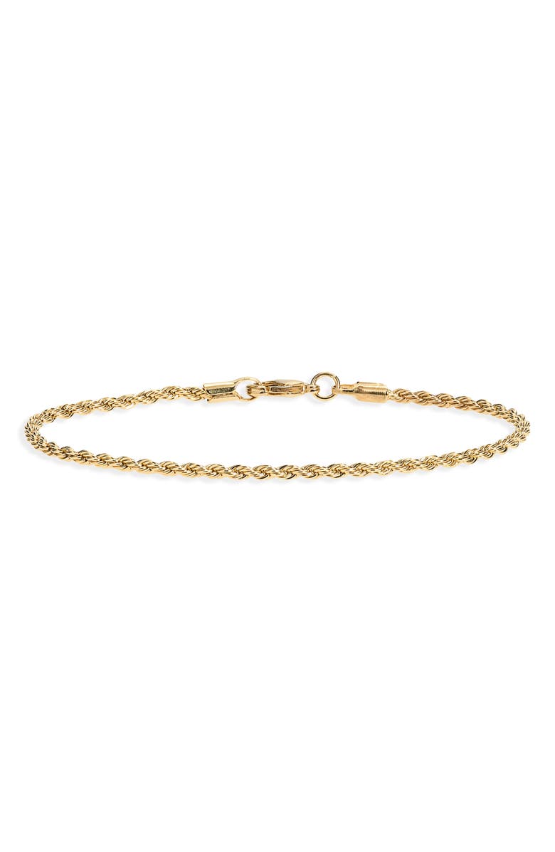Child of Wild Italiana Rope Chain Bracelet, Main, color, 