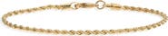 Child of Wild Italiana Rope Chain Bracelet