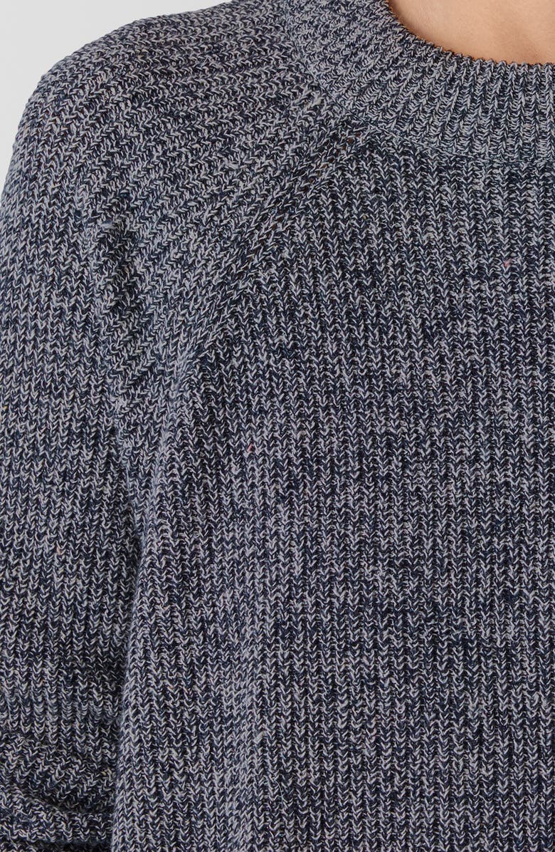 Eileen Fisher Marled Organic Cotton Blend Sweater, Alternate, color, 