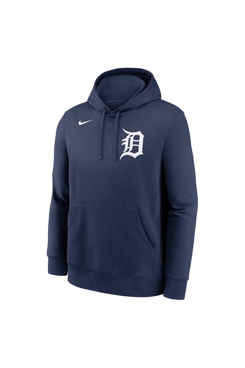 Men's Nike Riley Greene Navy Detroit Tigers Player Name & Number Club Fleece Pullover Hoodie, Alternate, color, Navy
