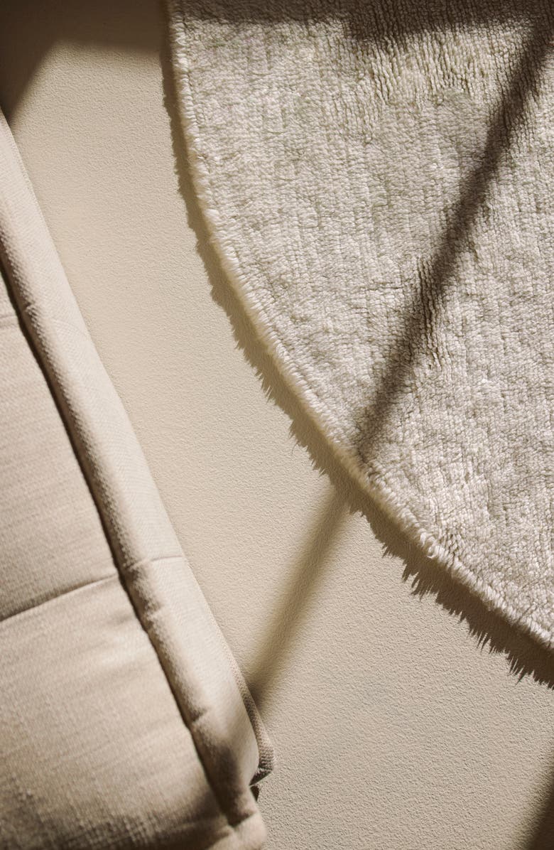 Lorena Canals Woolable Round Washable Wool Rug, Alternate, color, Natural