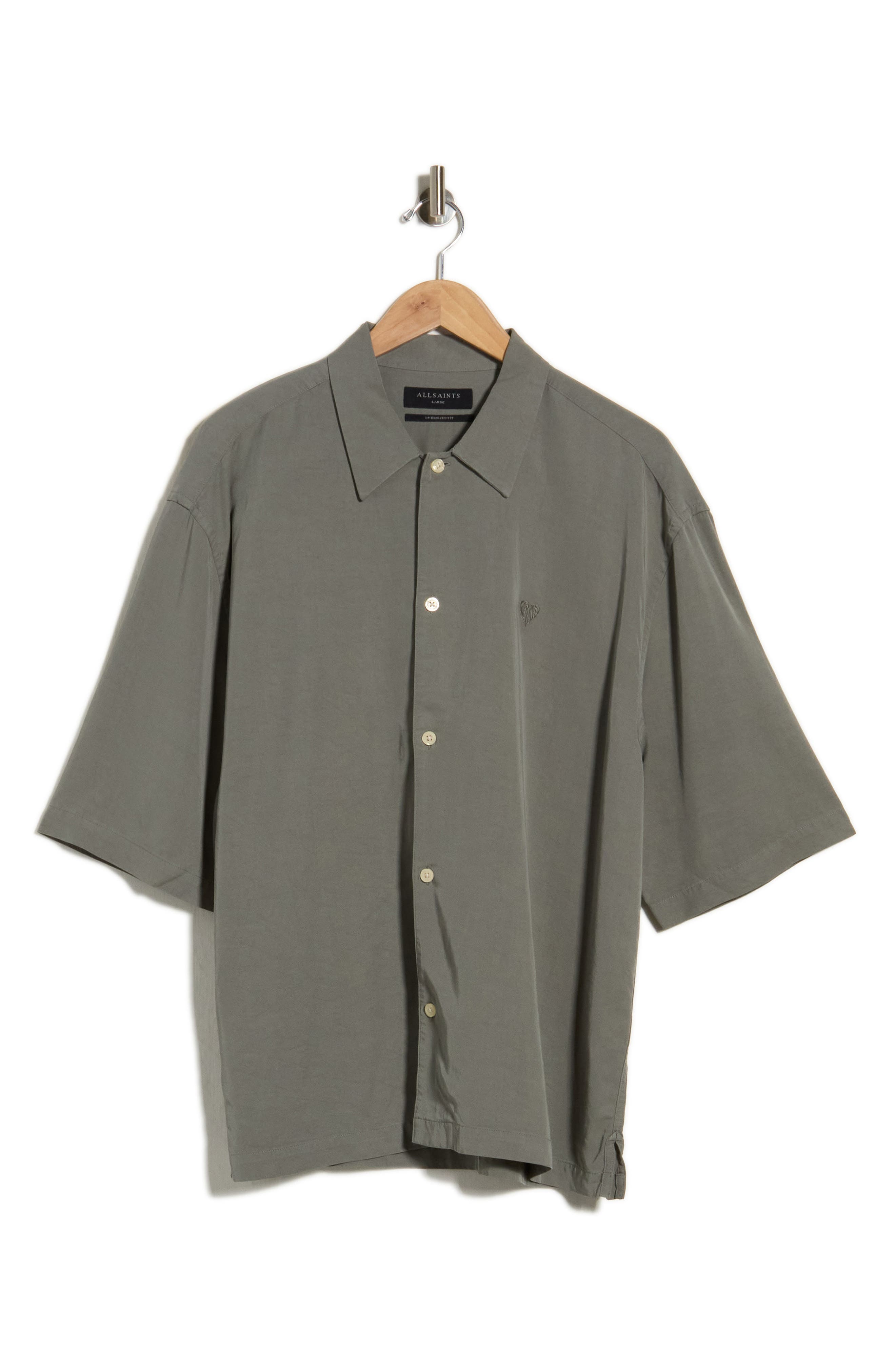 Rialto Cotton Short Sleeve Button-Up Shirt