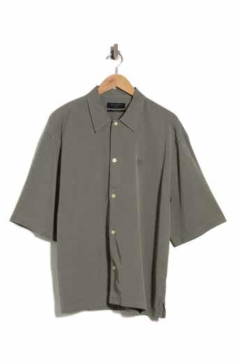 Rialto Cotton Short Sleeve Button-Up Shirt