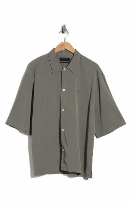 Rialto Cotton Short Sleeve Button-Up Shirt