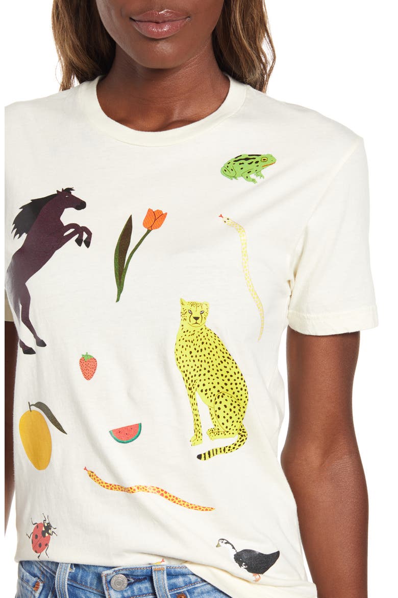 Celebrate Tee, Alternate, color, LIGHT CREAM