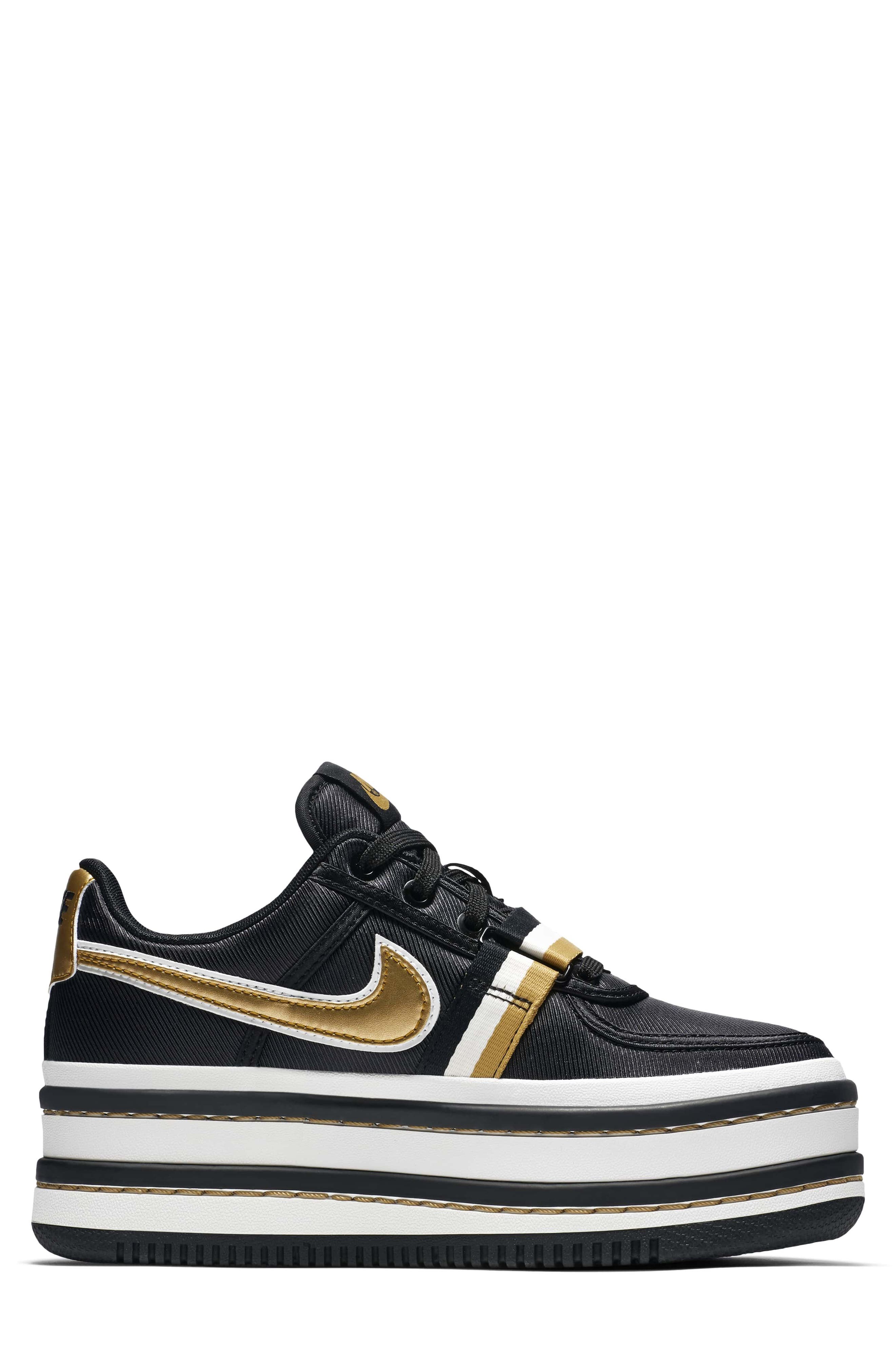 Vandal 2K Sneaker, Alternate, color, BLACK/ GOLD/ SUMMIT WHITE