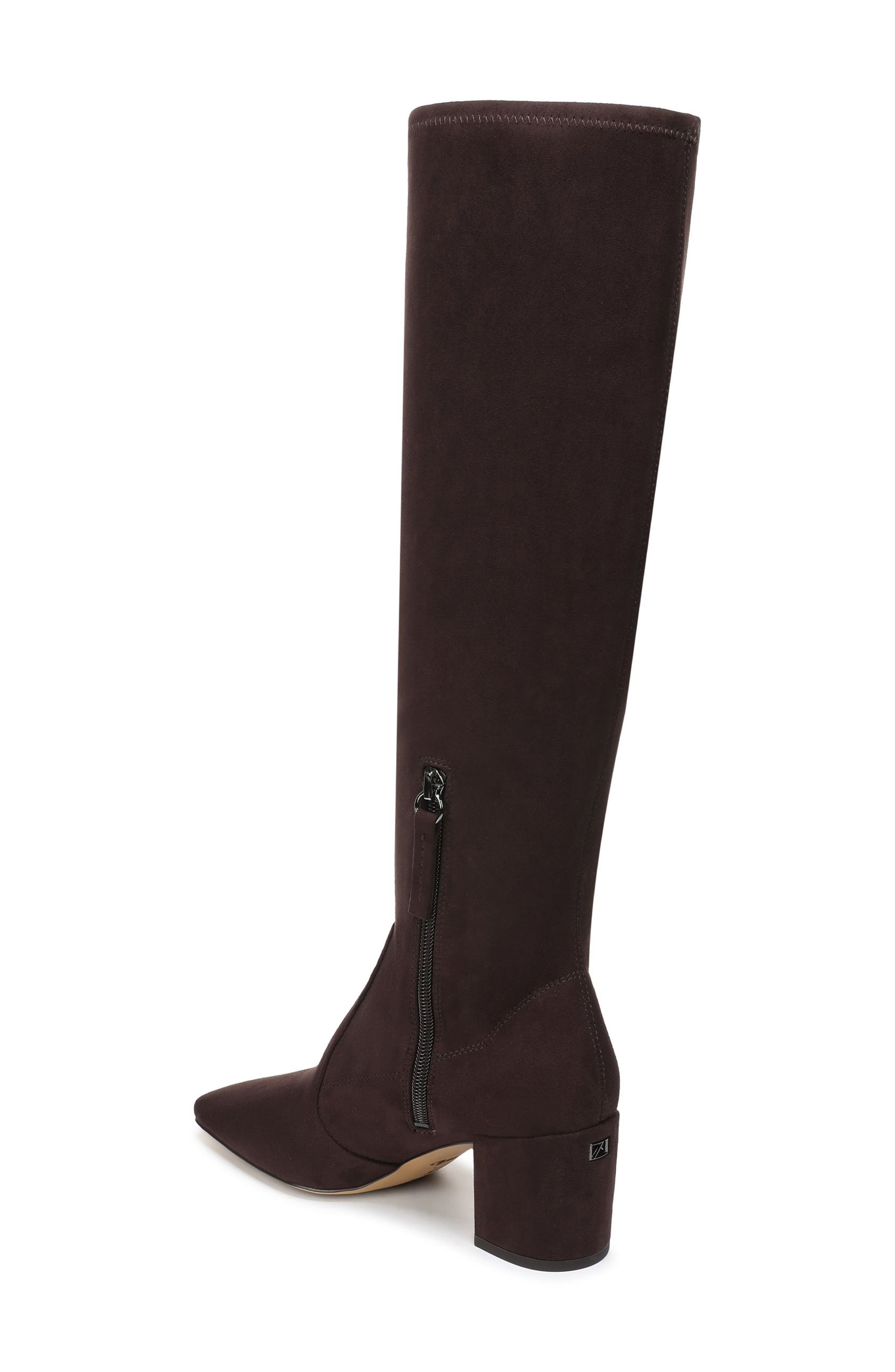 Flexa Blix Knee High Boot, Alternate, color, DARK BROWN