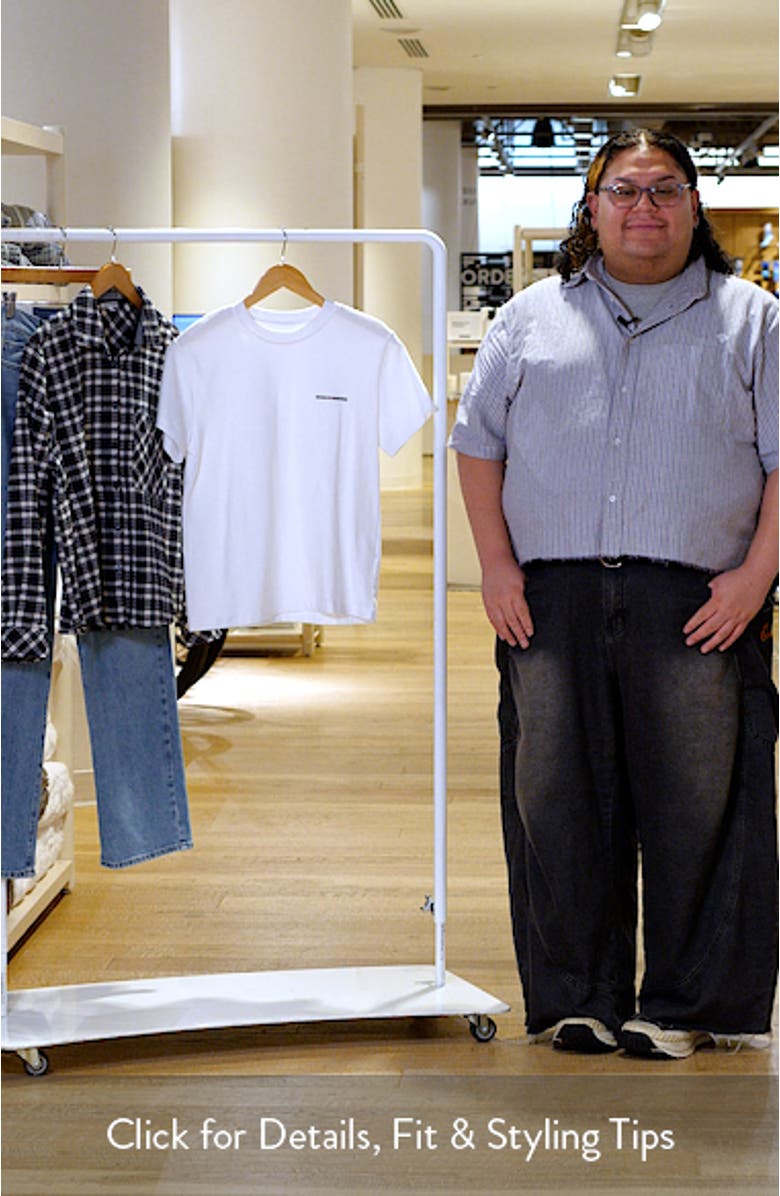 Logo Detail Cotton T-Shirt, sales video thumbnail