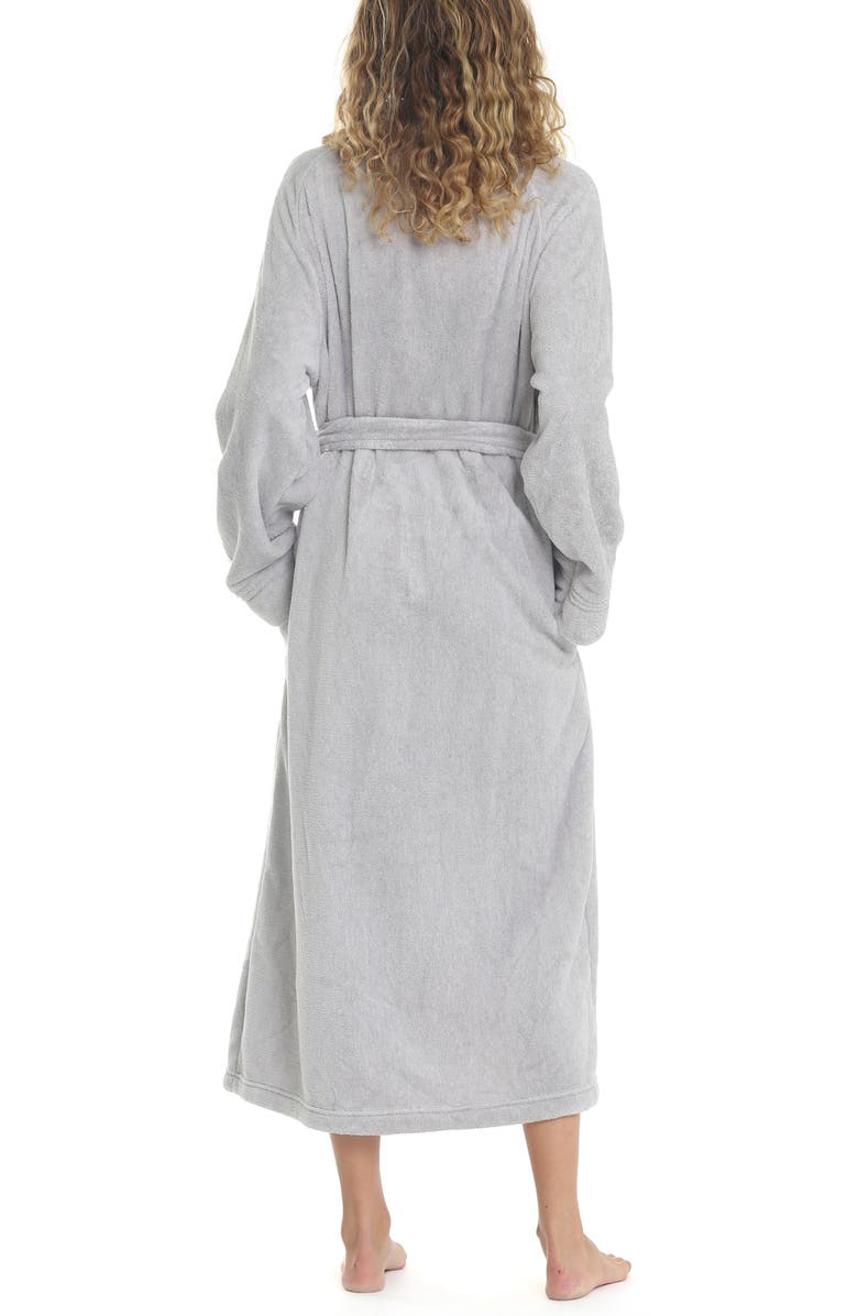 Papinelle Plush Longline Robe, Alternate, color, 