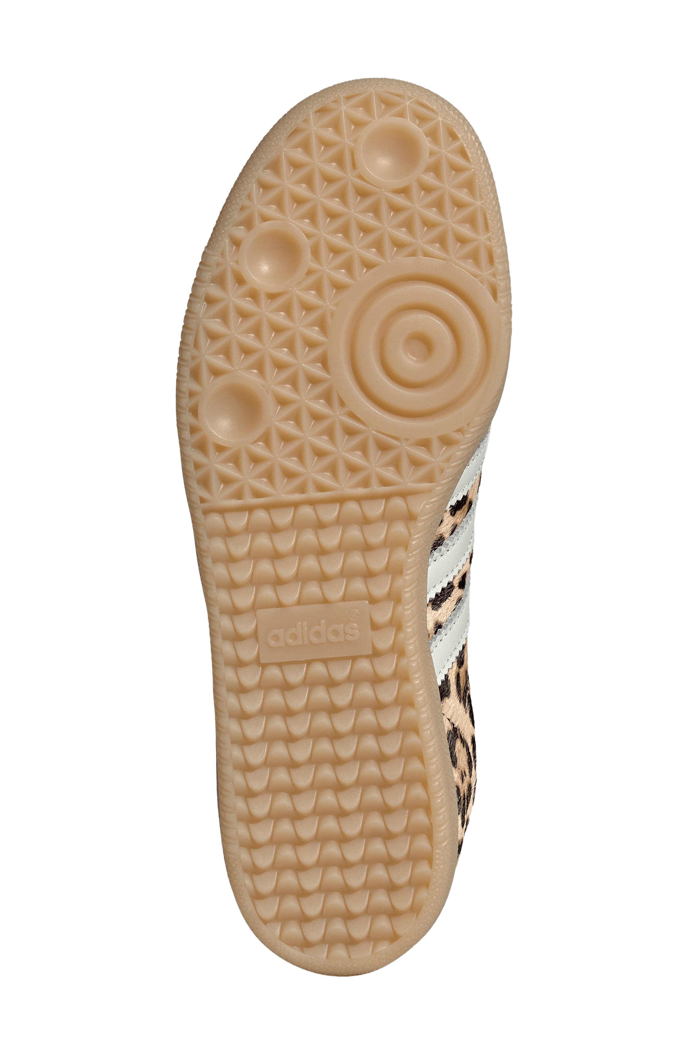 Gender Inclusive Genuine Calf Hair Samba OG Sneaker, Alternate, color, MAGIC BEIGE/IVORY/GUM 3