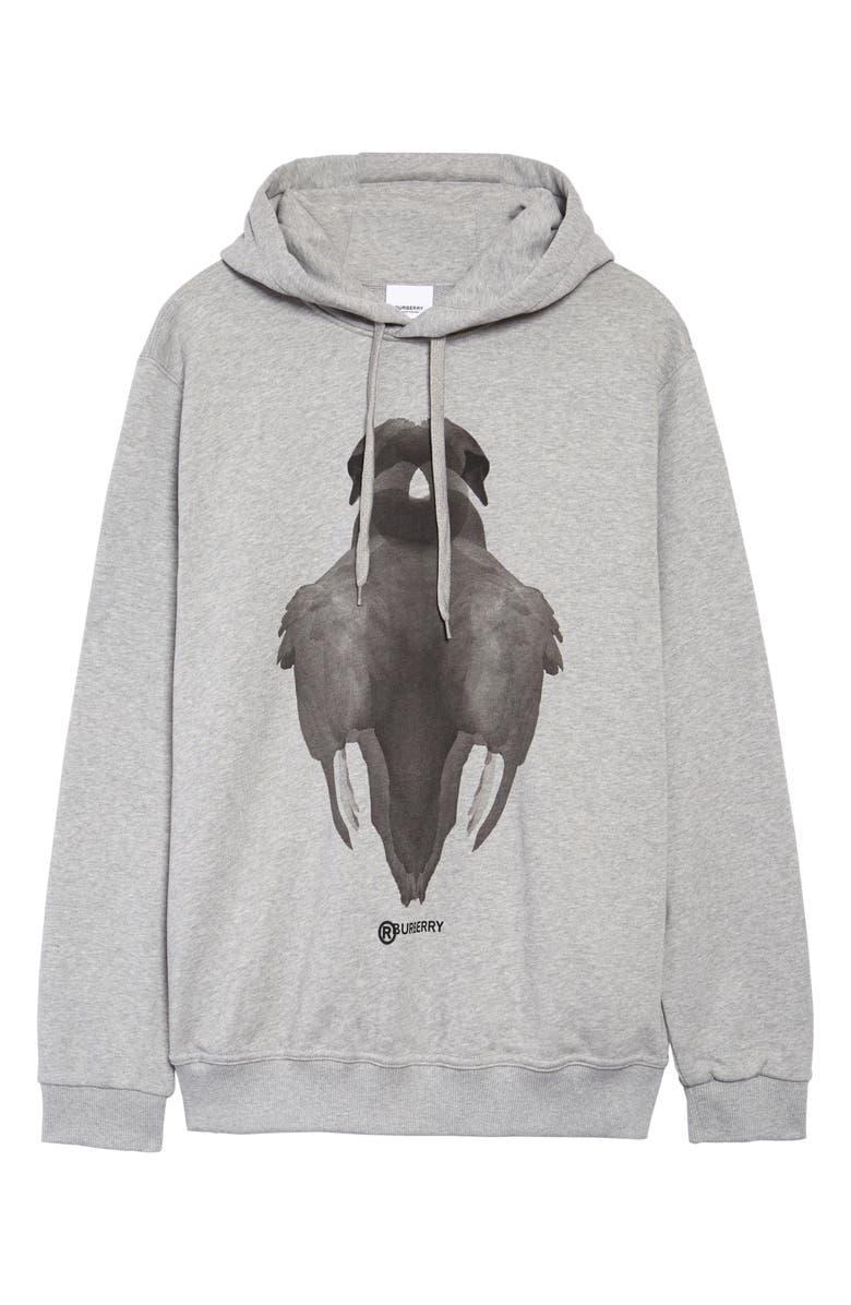 Burberry Swanton Digital Print Graphic Hoodie, Main, color,