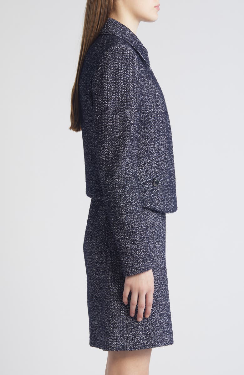 BOSS Jaxson Tweed Jacket, Alternate, color, Insignia Blue Tweed