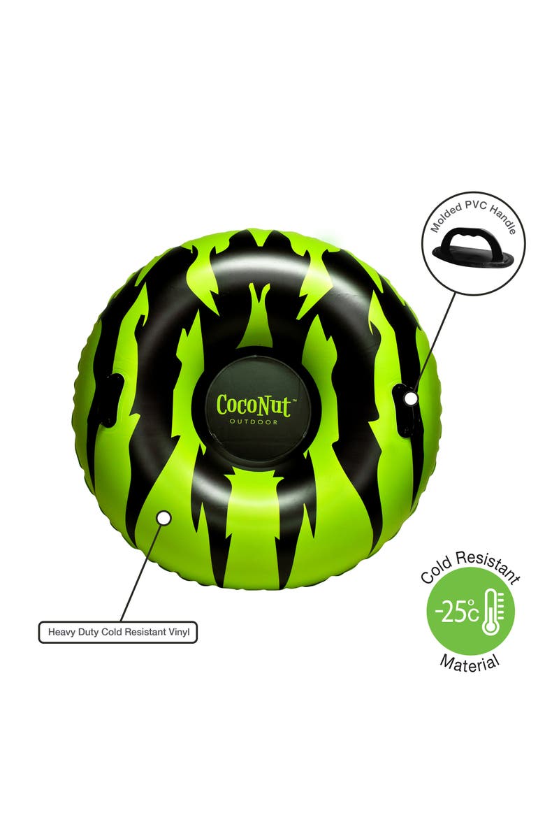 Coconut Outdoor Rip Claw Shredder 48" Jumbo Snow Tube,8+, Alternate, color, Multicolored