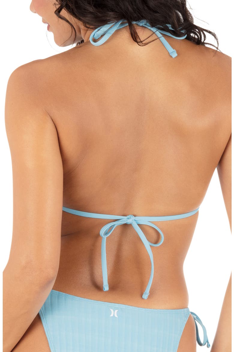 Wide Rib Triangle Bikini Top, Alternate, color, POOL DAYS