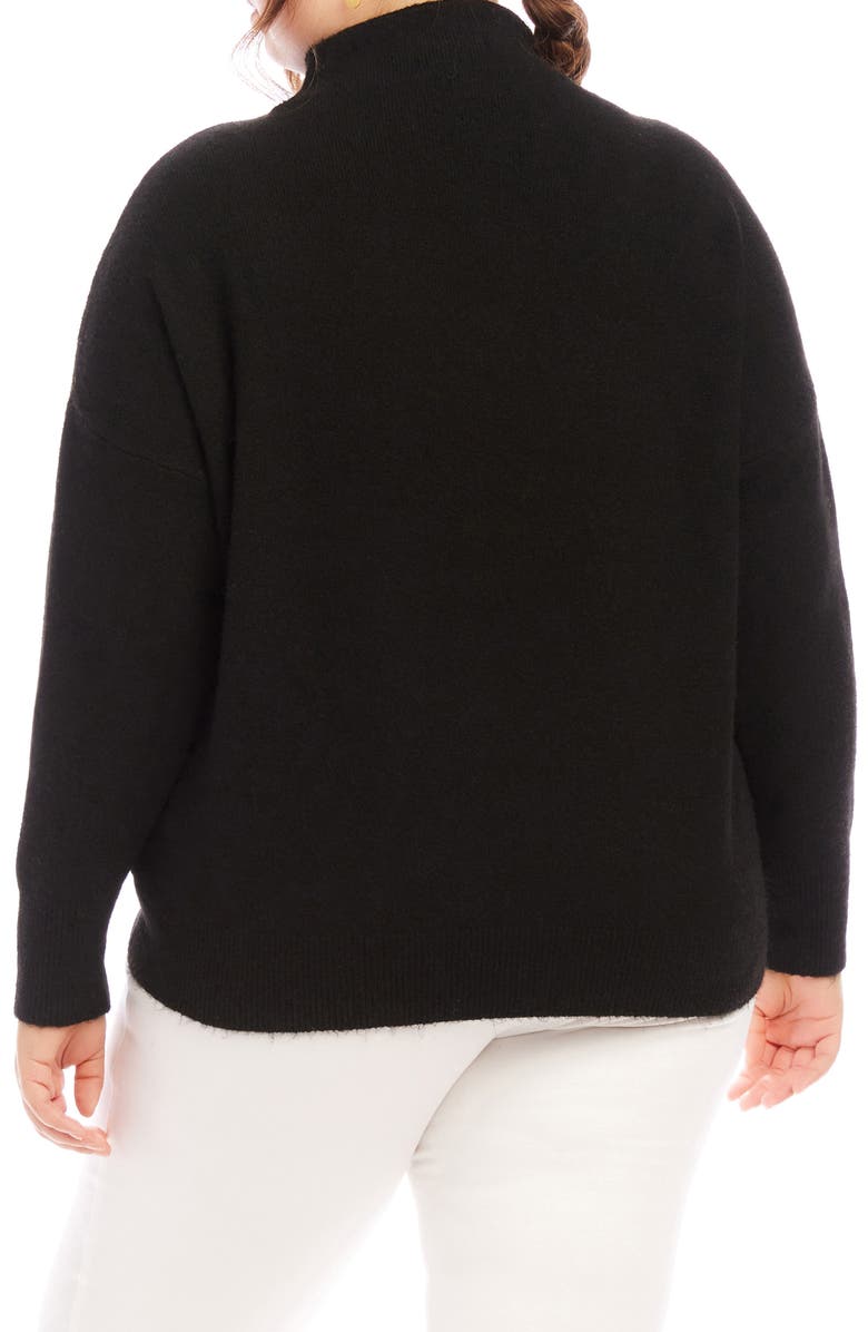 Karen Kane Funnel Neck Sweater, Alternate, color,