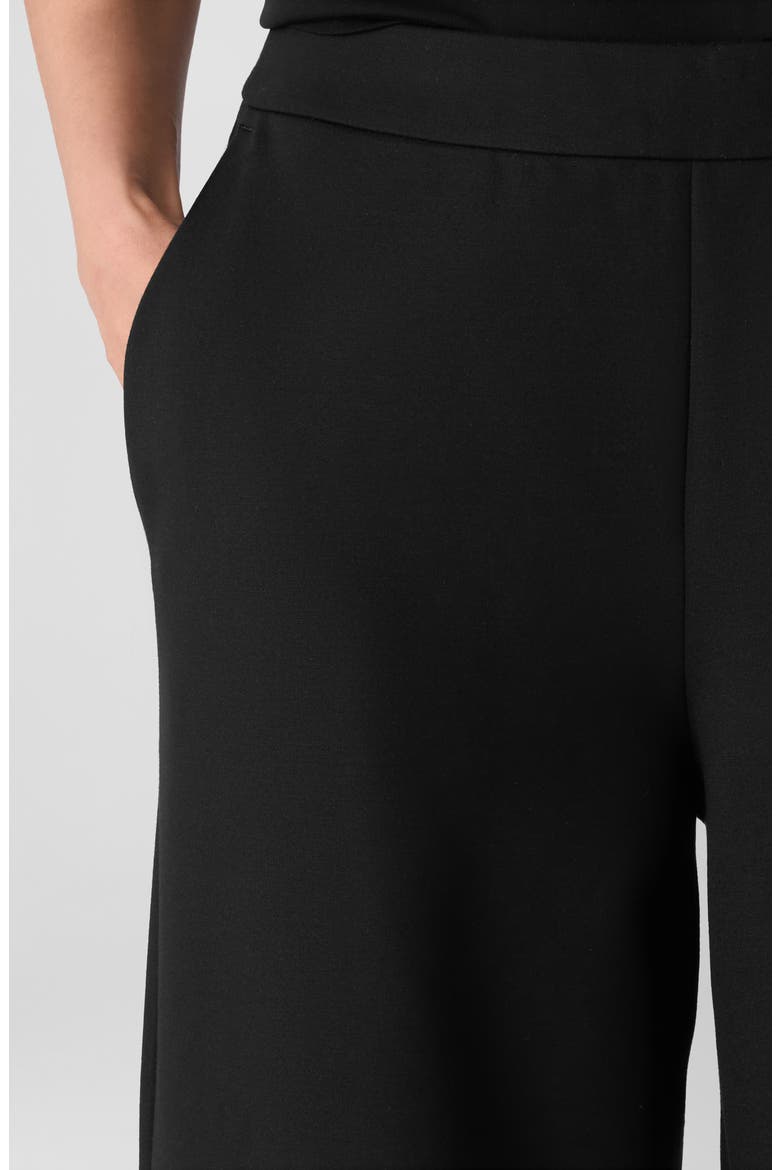 Ankle Wide Leg Pants, Alternate, color, BLACK