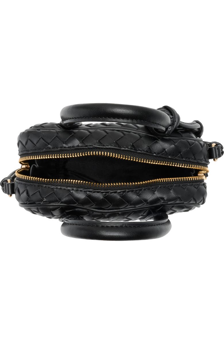 URBAN EXPRESSIONS HANDBAGS Woven Crossbody Bag, Alternate, color, Black