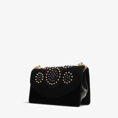 The Infanta Spike Leather Purse