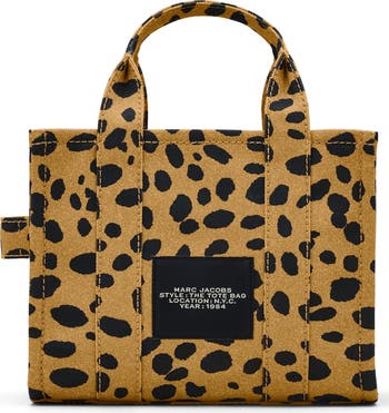トートバッグ Marc Jacobs The Small Tote - Cotton - Cheetah Marc Jacobs The Small Cheetah Canvas Tote Bag | Neiman Marcus