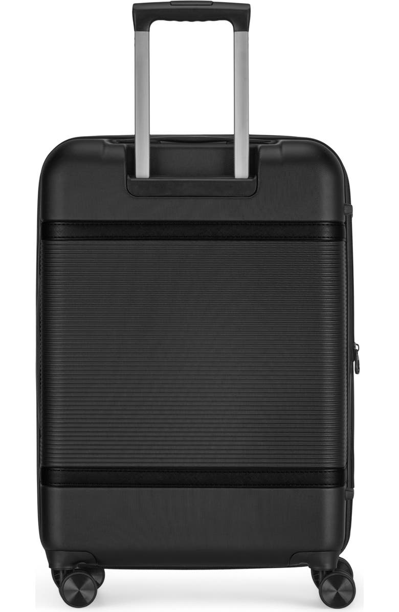 bugatti Wellington Hardside Medium Luggage with TSA Lock, Alternate, color, Black