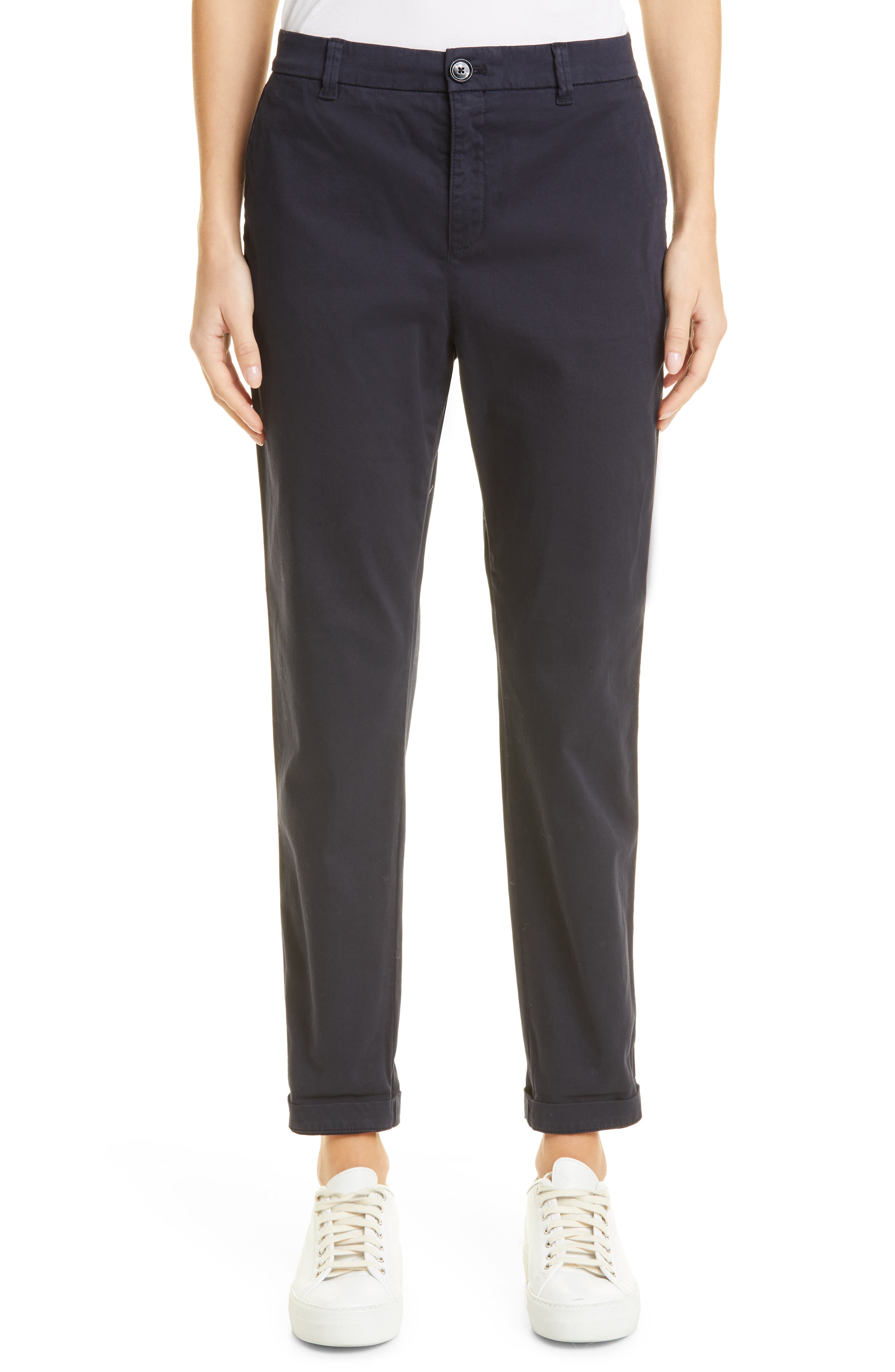 BOSS Tachini2 Stretch Cotton Ankle Pants