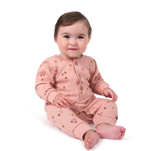 Modern Moments™ By Gerber Waffle Knit Romper In Little Apples