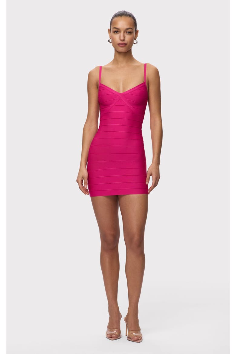 The After Party Dress, Main, color, PUNCH