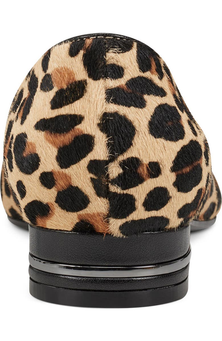 Bandolino Leopard Print Faux Fur Block Heel Pump, Alternate, color,