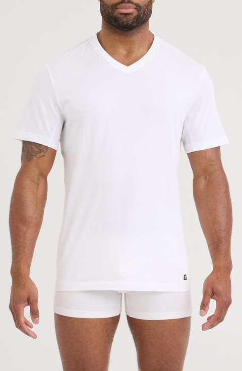 DropTemp™ Dry Cotton V-Neck Undershirt 2-Pack