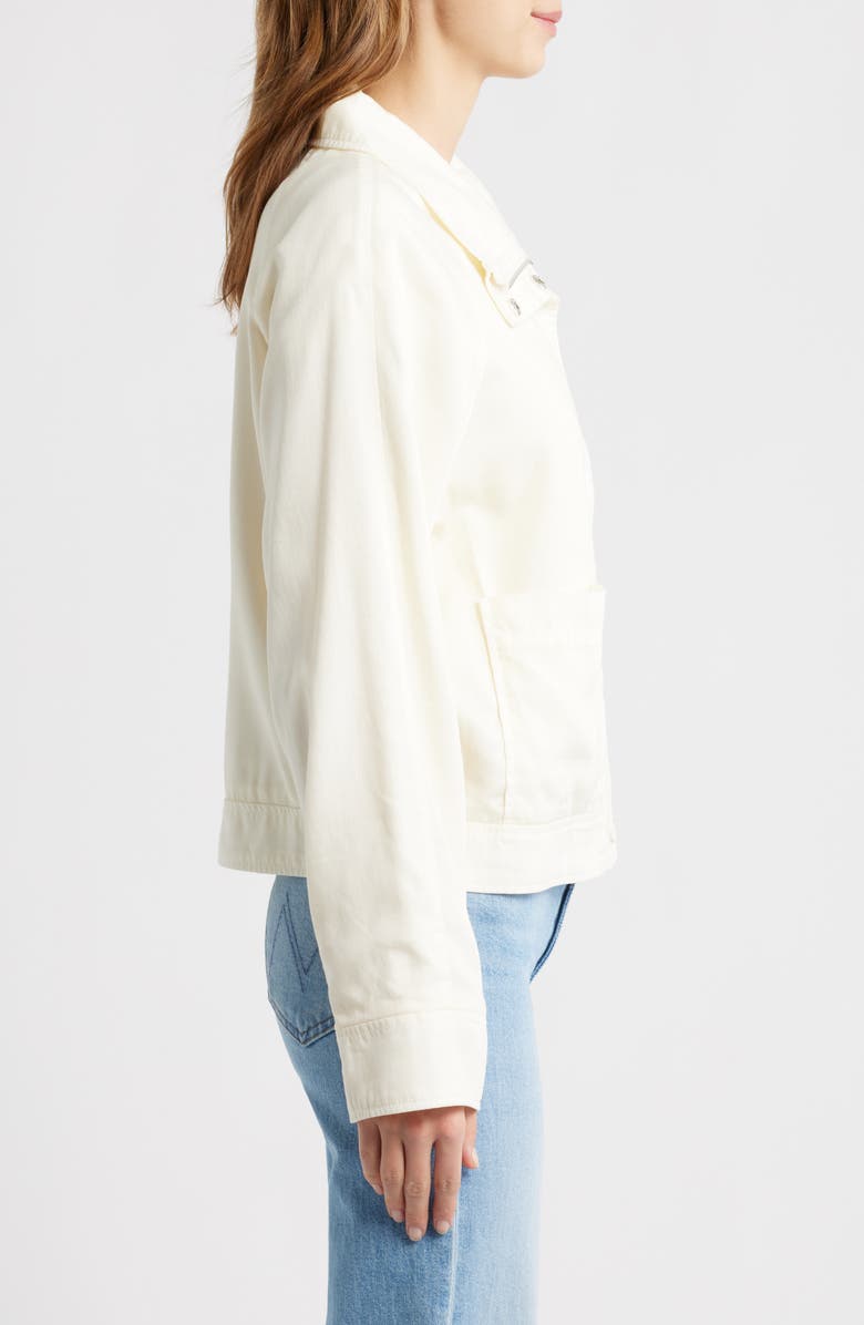Bernardo Crop Utility Jacket, Alternate, color, White