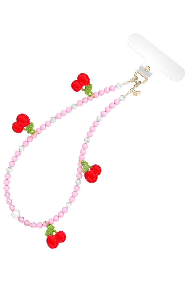 Phone Charm, Main, color, Red Multicolor
