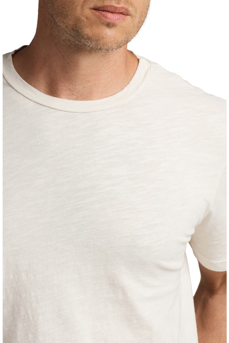 Men's Asher Standard Slub Cotton T-Shirt, Alternate, color, VINTAGE WHITE