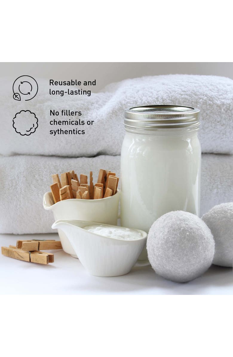 PURSONIC Travel Laundry Essentials Set, Alternate, color, White