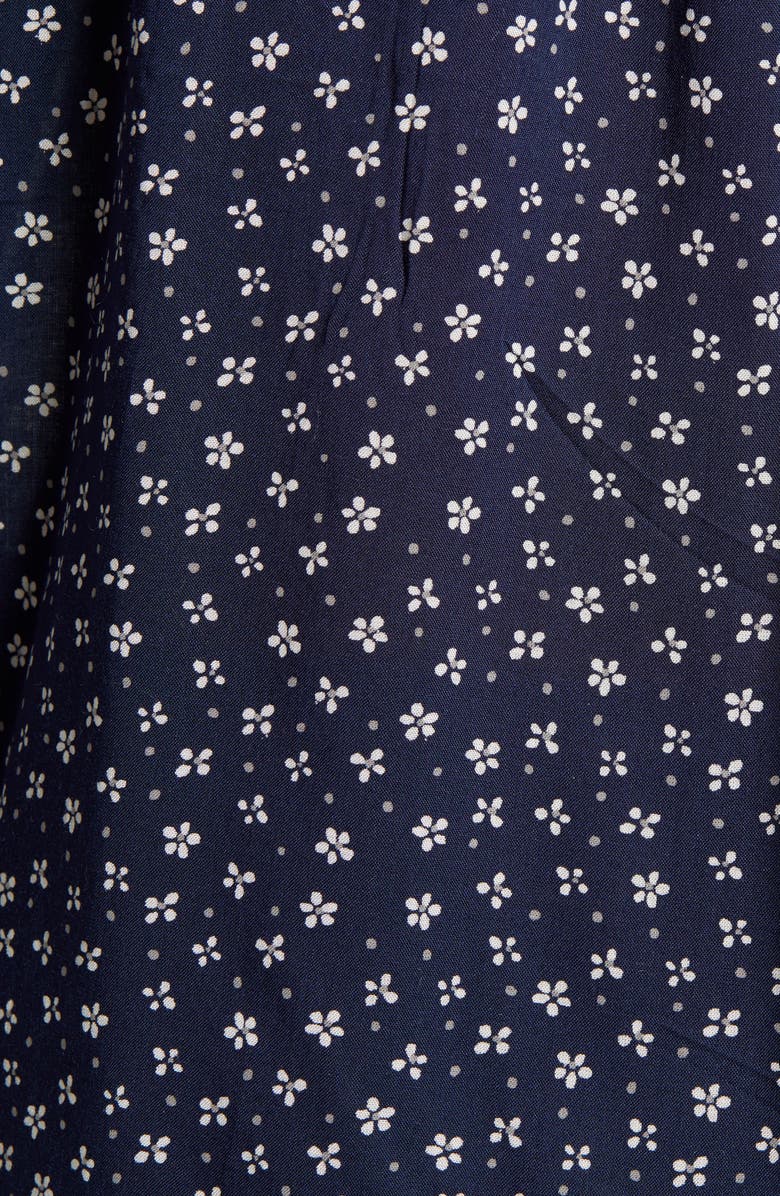 Lucky Brand Print Pleated Popover Top, Alternate, color,