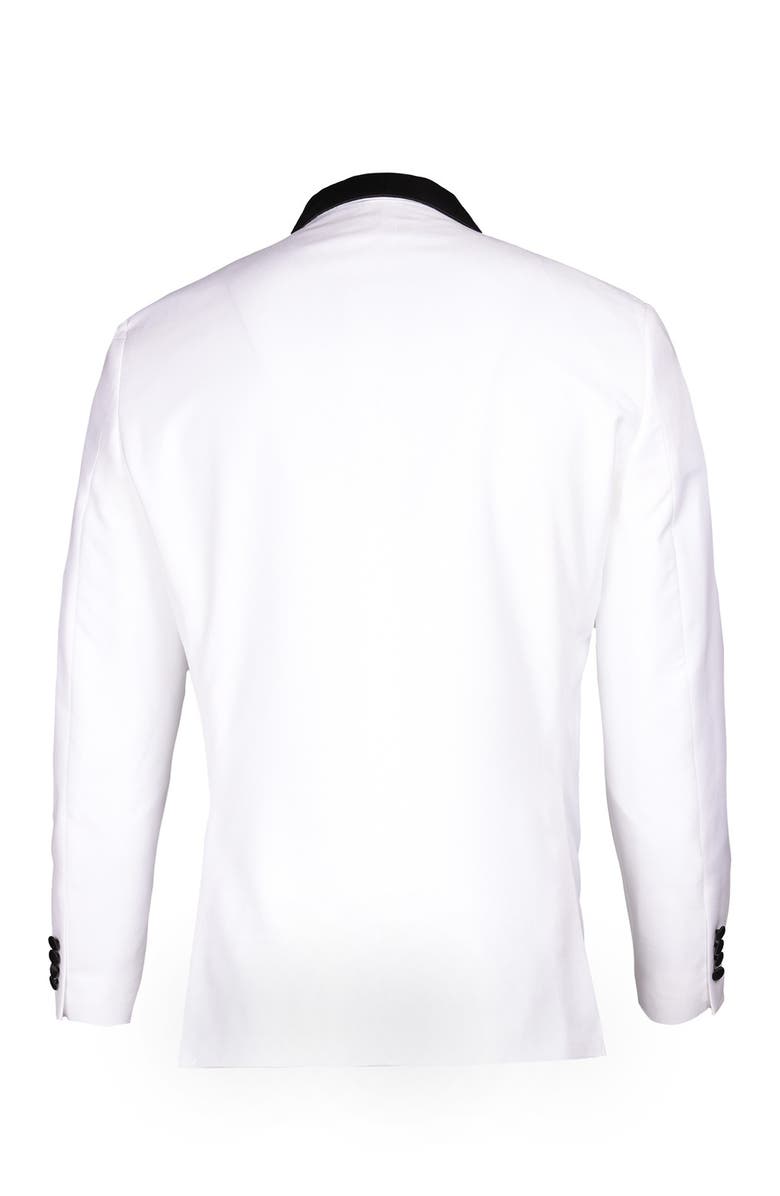 SAVILE ROW CO Shawl Lapel Slim Fit Tuxedo, Alternate, color,